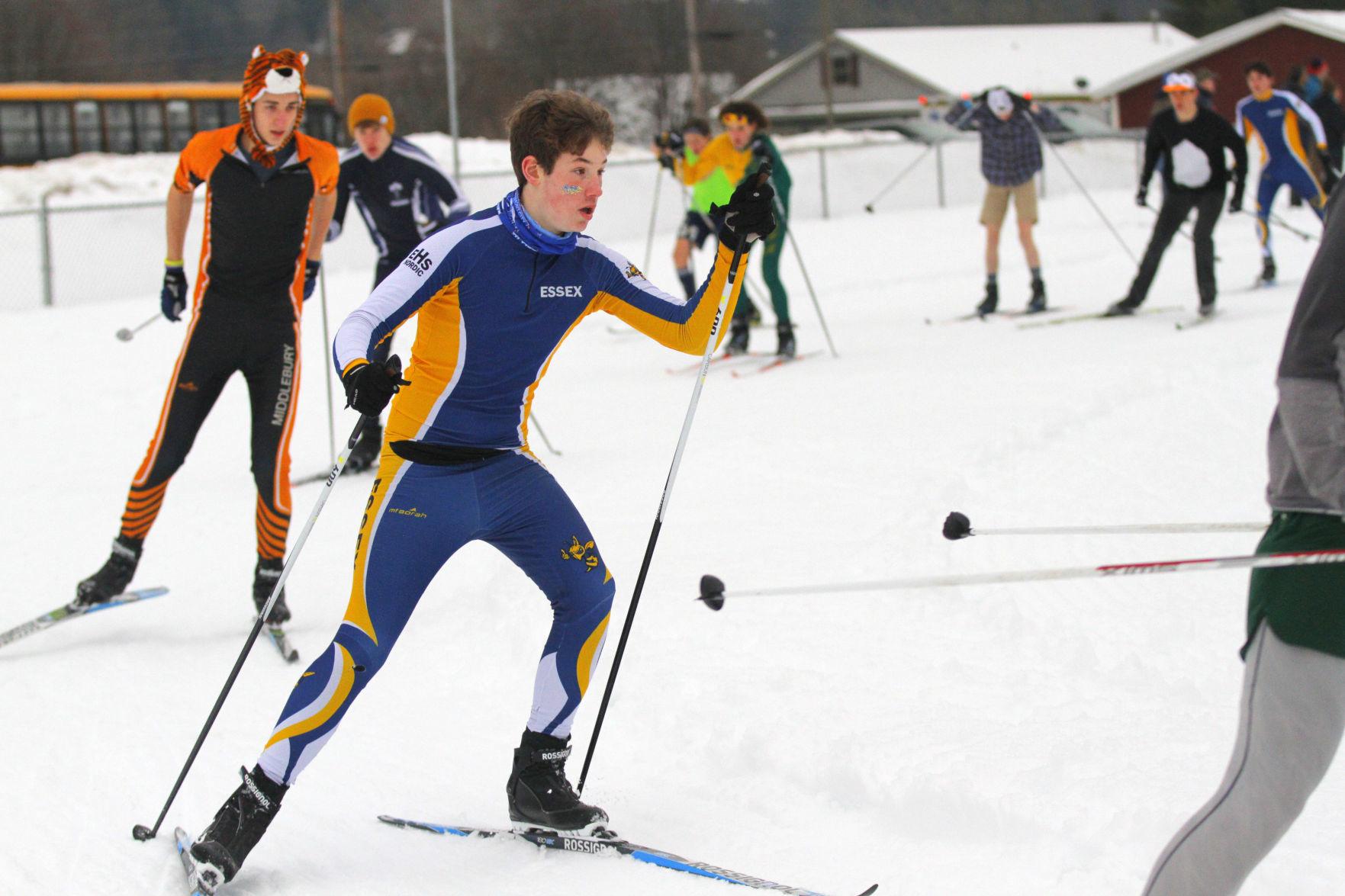 Hornets pair up for BFA Fairfax nordic relays